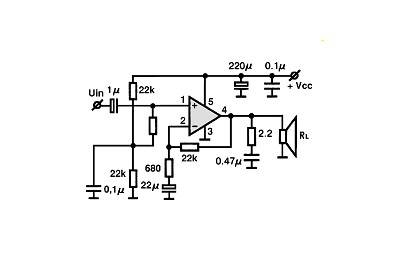 TDA2051V II circuito eletronico